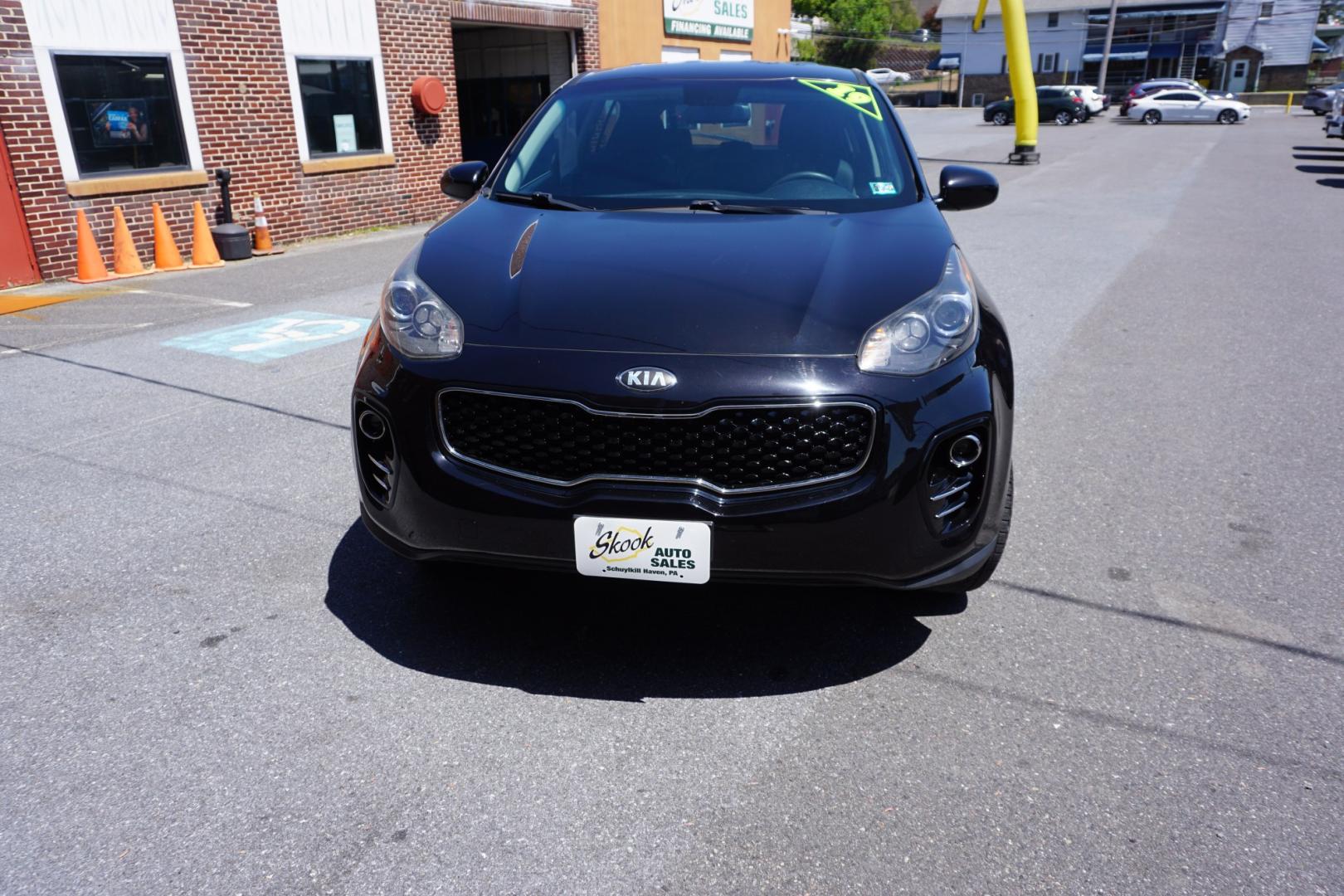 2019 BLACK CHERRY KIA SPORTAGE LX (KNDPMCAC8K7) with an 2.4L I4 engine, AUTOMATIC transmission, located at 312 Centre Ave, Schuylkill Haven, PA, 17972, (570) 593-5278, 40.638130, -76.177383- Photo#2