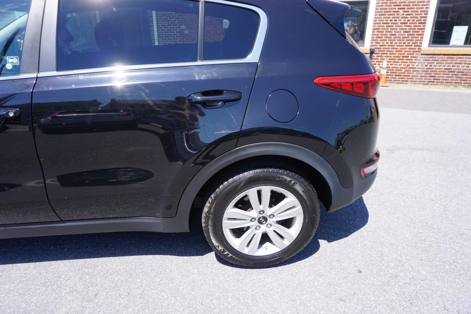 2019 BLACK CHERRY KIA SPORTAGE LX (KNDPMCAC8K7) with an 2.4L I4 engine, AUTOMATIC transmission, located at 312 Centre Ave, Schuylkill Haven, PA, 17972, (570) 593-5278, 40.638130, -76.177383- Photo#6