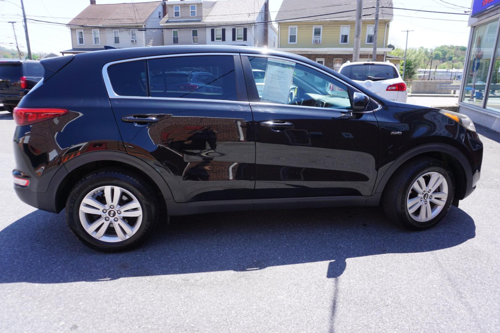 2019 BLACK CHERRY KIA SPORTAGE LX (KNDPMCAC8K7) with an 2.4L I4 engine, AUTOMATIC transmission, located at 312 Centre Ave, Schuylkill Haven, PA, 17972, (570) 593-5278, 40.638130, -76.177383- Photo#9