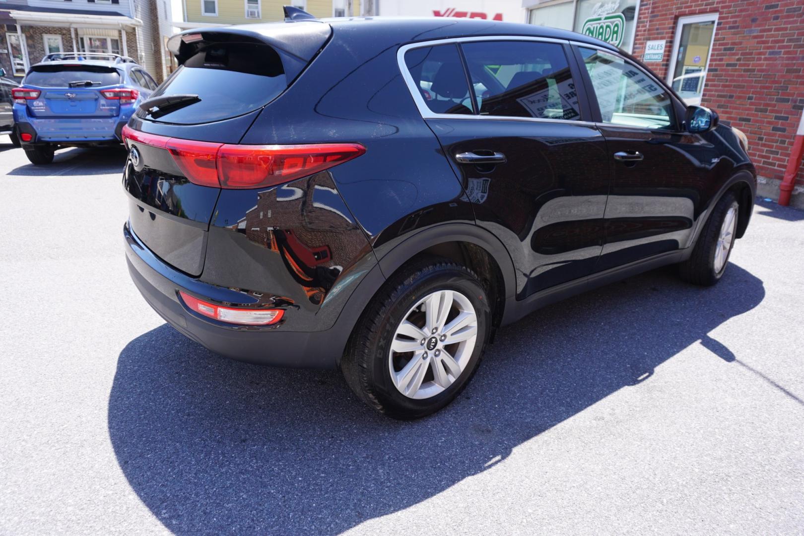 2019 BLACK CHERRY KIA SPORTAGE LX (KNDPMCAC8K7) with an 2.4L I4 engine, AUTOMATIC transmission, located at 312 Centre Ave, Schuylkill Haven, PA, 17972, (570) 593-5278, 40.638130, -76.177383- Photo#10
