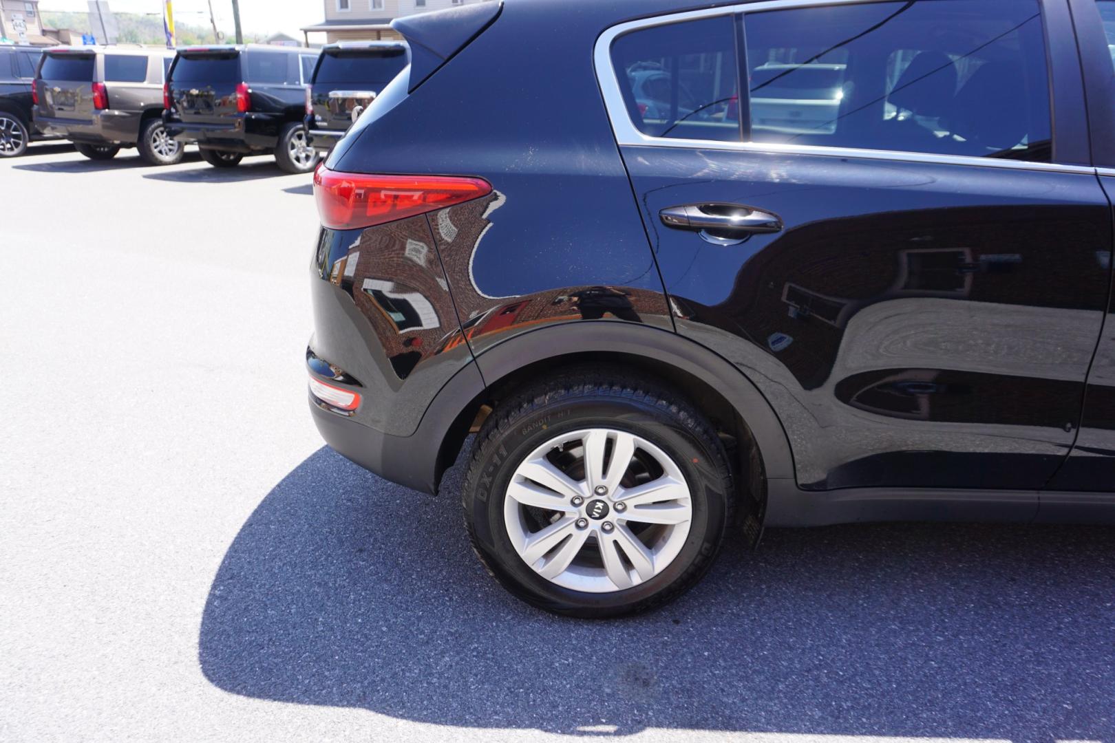 2019 BLACK CHERRY KIA SPORTAGE LX (KNDPMCAC8K7) with an 2.4L I4 engine, AUTOMATIC transmission, located at 312 Centre Ave, Schuylkill Haven, PA, 17972, (570) 593-5278, 40.638130, -76.177383- Photo#11