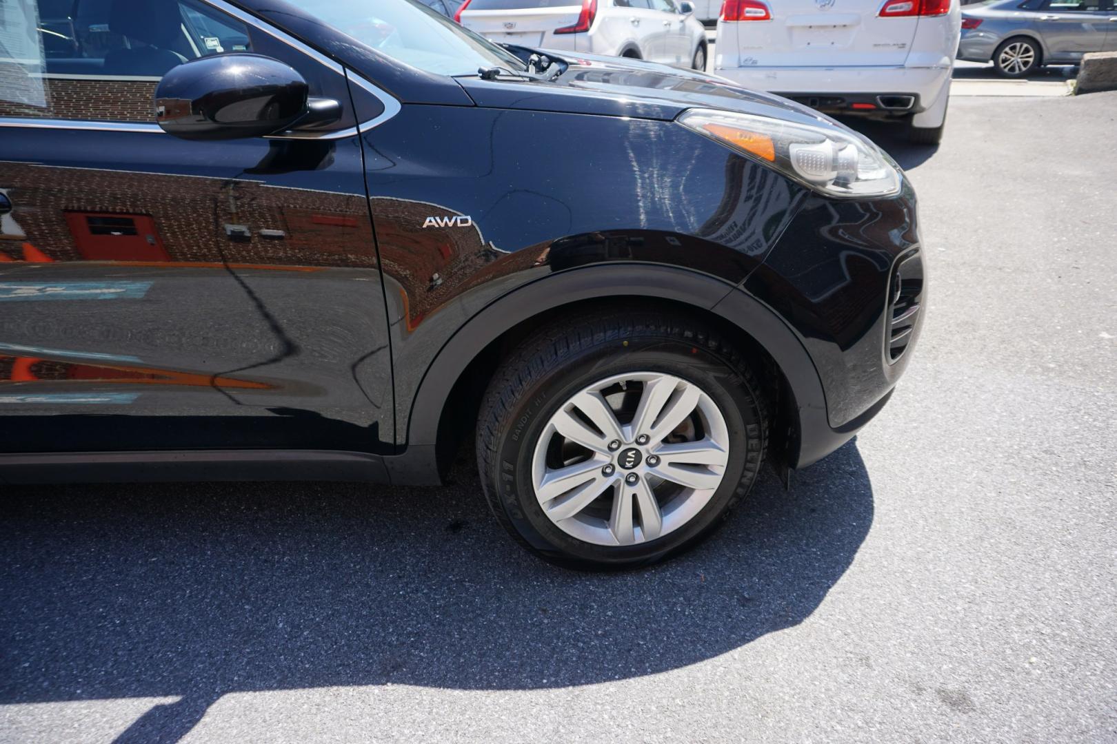 2019 BLACK CHERRY KIA SPORTAGE LX (KNDPMCAC8K7) with an 2.4L I4 engine, AUTOMATIC transmission, located at 312 Centre Ave, Schuylkill Haven, PA, 17972, (570) 593-5278, 40.638130, -76.177383- Photo#14