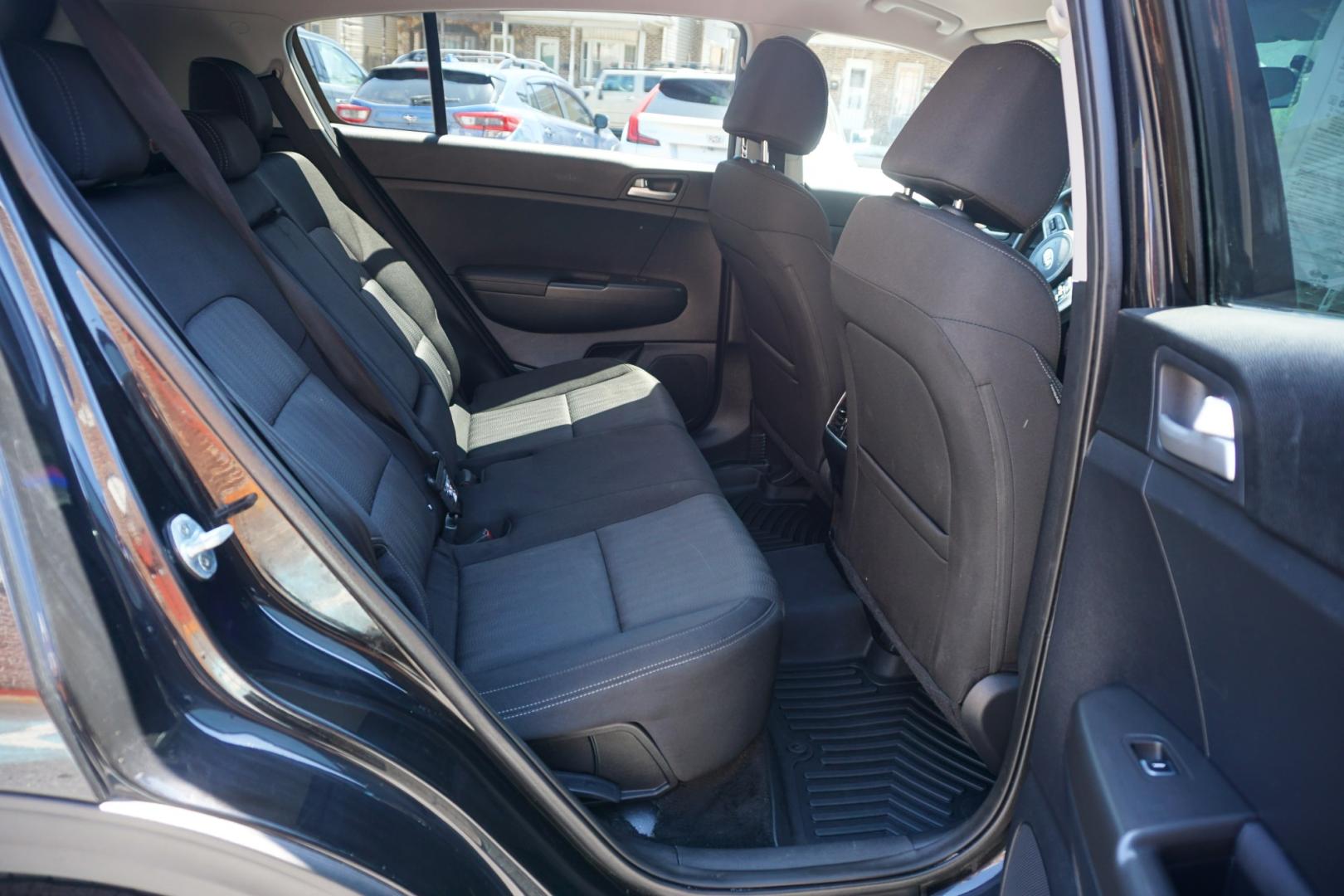 2019 BLACK CHERRY KIA SPORTAGE LX (KNDPMCAC8K7) with an 2.4L I4 engine, AUTOMATIC transmission, located at 312 Centre Ave, Schuylkill Haven, PA, 17972, (570) 593-5278, 40.638130, -76.177383- Photo#35