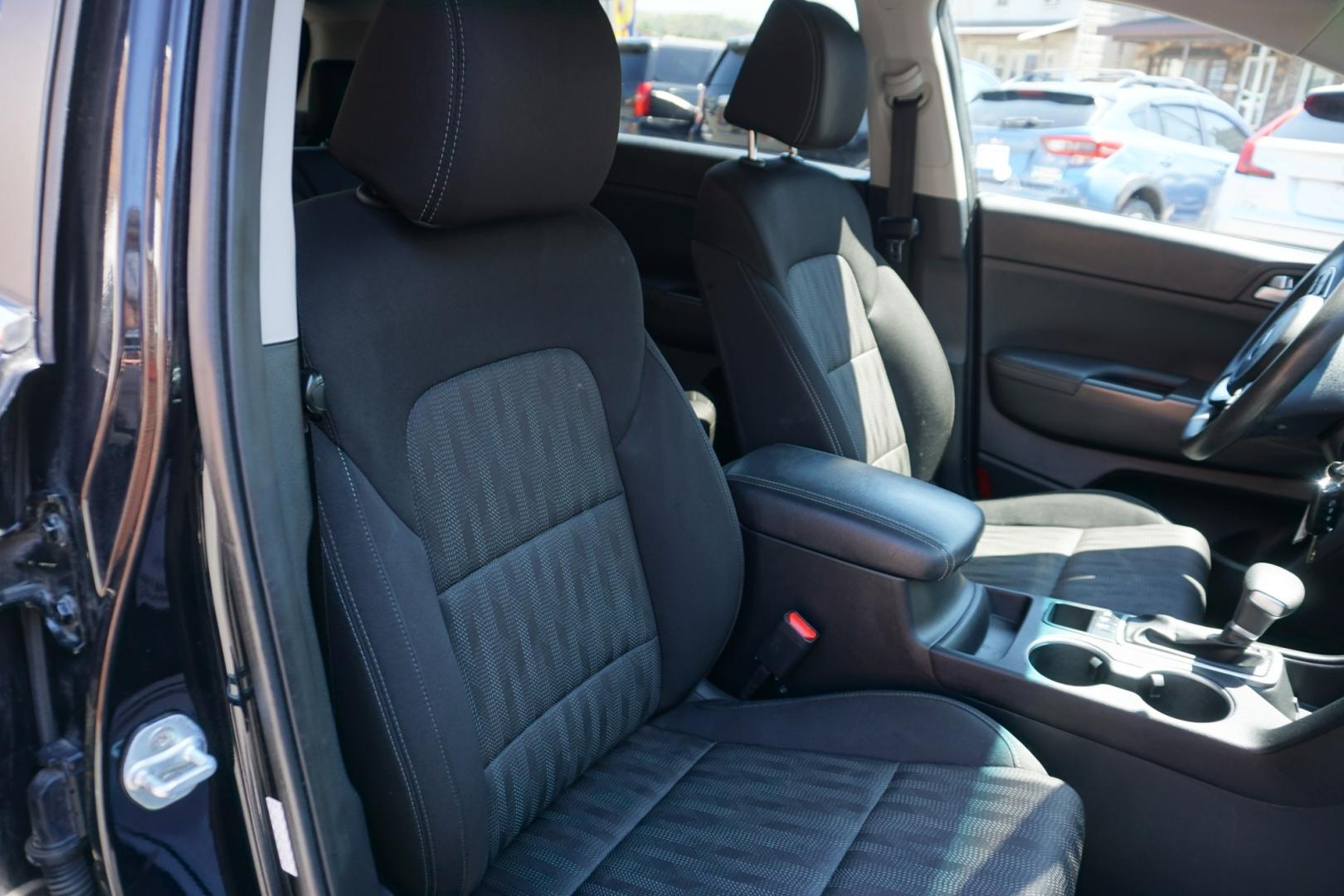 2019 BLACK CHERRY KIA SPORTAGE LX (KNDPMCAC8K7) with an 2.4L I4 engine, AUTOMATIC transmission, located at 312 Centre Ave, Schuylkill Haven, PA, 17972, (570) 593-5278, 40.638130, -76.177383- Photo#39