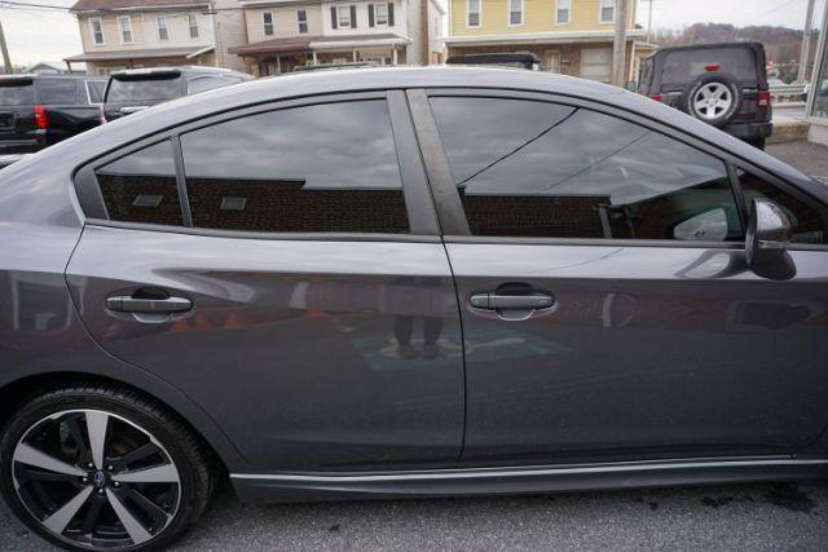 2019 Magnetite Gray Metallic /Black SUBARU IMPREZA SPORT (4S3GKAM64K3) with an 2L H-4 gasoline direct injection engine, located at 312 Centre Ave, Schuylkill Haven, PA, 17972, (570) 593-5278, 40.638130, -76.177383- Photo#13