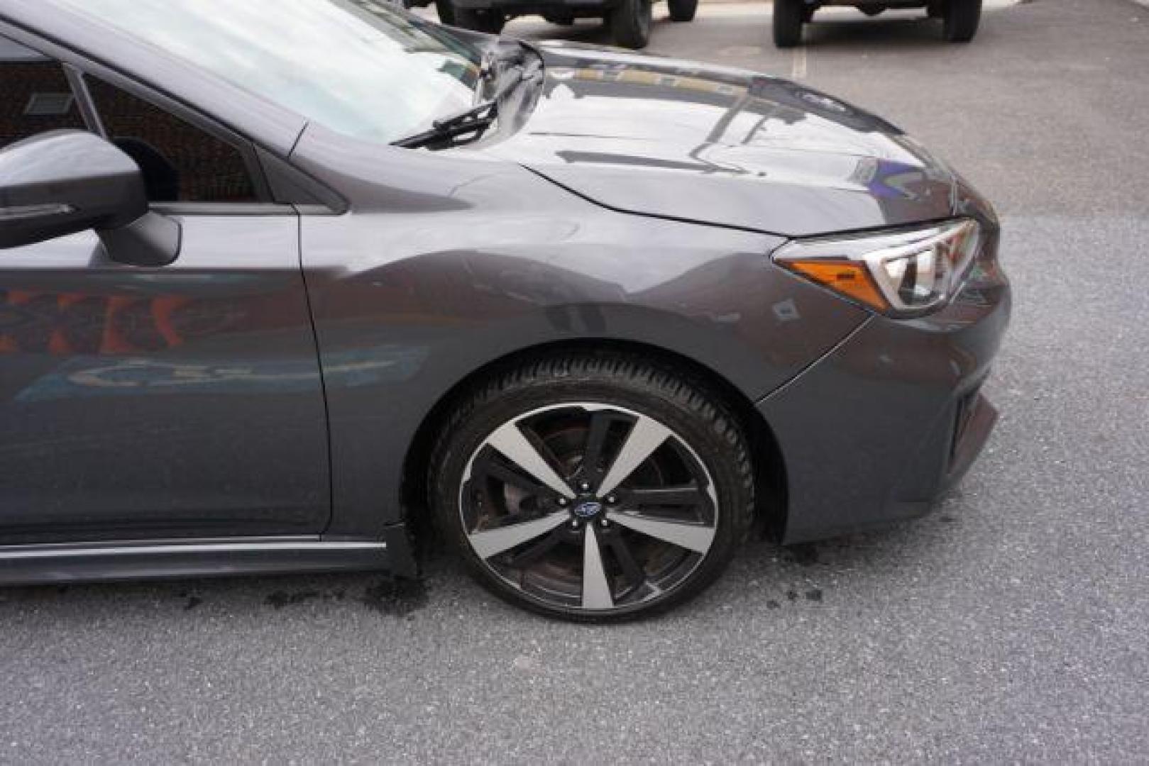 2019 Magnetite Gray Metallic /Black SUBARU IMPREZA SPORT (4S3GKAM64K3) with an 2L H-4 gasoline direct injection engine, located at 312 Centre Ave, Schuylkill Haven, PA, 17972, (570) 593-5278, 40.638130, -76.177383- Photo#14