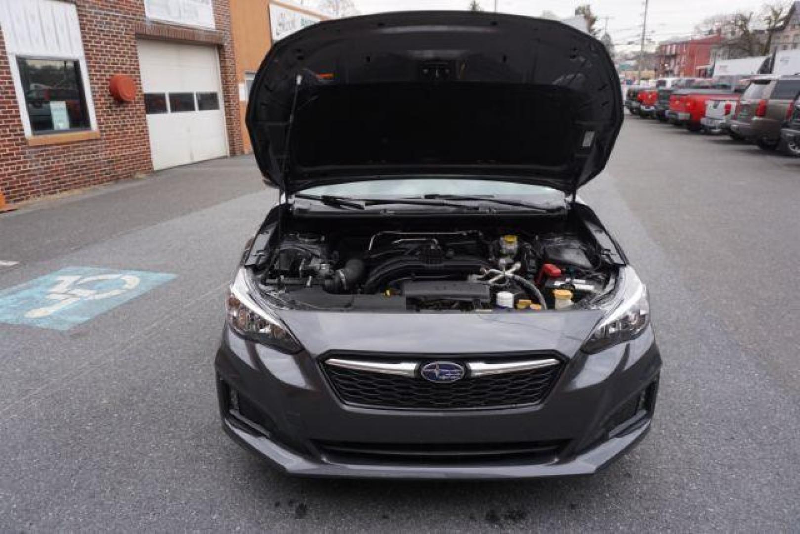 2019 Magnetite Gray Metallic /Black SUBARU IMPREZA SPORT (4S3GKAM64K3) with an 2L H-4 gasoline direct injection engine, located at 312 Centre Ave, Schuylkill Haven, PA, 17972, (570) 593-5278, 40.638130, -76.177383- Photo#15