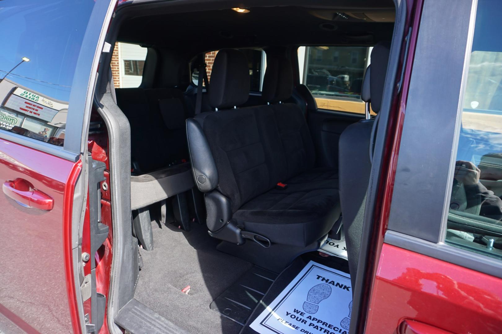 2018 Octane Red Pearlcoat /Black DODGE GRAND CARAVAN SE PLUS (2C4RDGBGXJR) with an Pentastar 3.6L V-6 DOHC engine, located at 312 Centre Ave, Schuylkill Haven, PA, 17972, (570) 593-5278, 40.638130, -76.177383- Photo#38