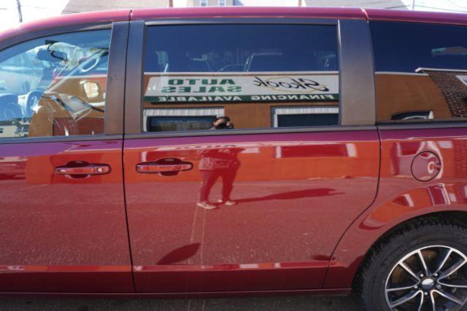 2018 Octane Red Pearlcoat /Black DODGE GRAND CARAVAN SE PLUS (2C4RDGBGXJR) with an Pentastar 3.6L V-6 DOHC engine, located at 312 Centre Ave, Schuylkill Haven, PA, 17972, (570) 593-5278, 40.638130, -76.177383- Photo#45