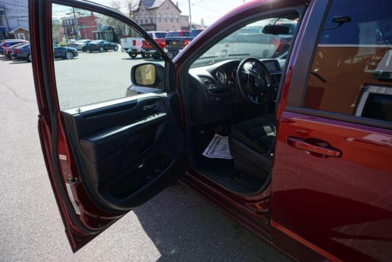 2018 Octane Red Pearlcoat /Black DODGE GRAND CARAVAN SE PLUS (2C4RDGBGXJR) with an Pentastar 3.6L V-6 DOHC engine, located at 312 Centre Ave, Schuylkill Haven, PA, 17972, (570) 593-5278, 40.638130, -76.177383- Photo#65