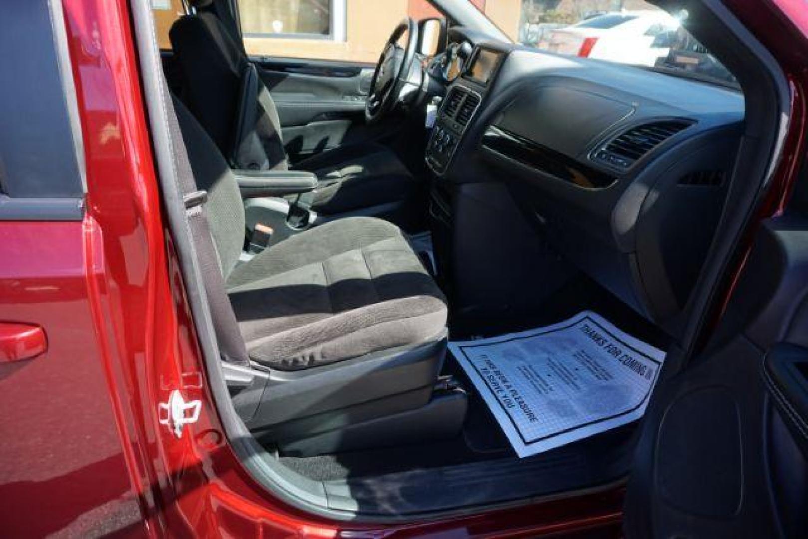 2018 Octane Red Pearlcoat /Black DODGE GRAND CARAVAN SE PLUS (2C4RDGBGXJR) with an Pentastar 3.6L V-6 DOHC engine, located at 312 Centre Ave, Schuylkill Haven, PA, 17972, (570) 593-5278, 40.638130, -76.177383- Photo#89