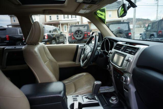 2012 BLACK TOYOTA 4RUNNER SR5 (JTEBU5JRXC5) with an 4L V6 engine, AUTOMATIC transmission, located at 312 Centre Ave, Schuylkill Haven, PA, 17972, (570) 593-5278, 40.638130, -76.177383- Photo#76