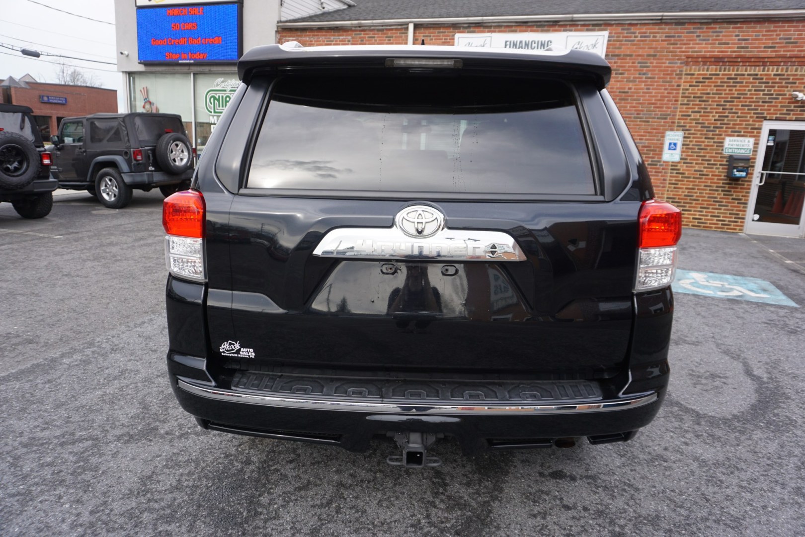 2012 Black TOYOTA 4RUNNER LIMITED (JTEBU5JRXC5) with an 4L V-6 DOHC engine, located at 312 Centre Ave, Schuylkill Haven, PA, 17972, (570) 593-5278, 40.638130, -76.177383 - Photo#7