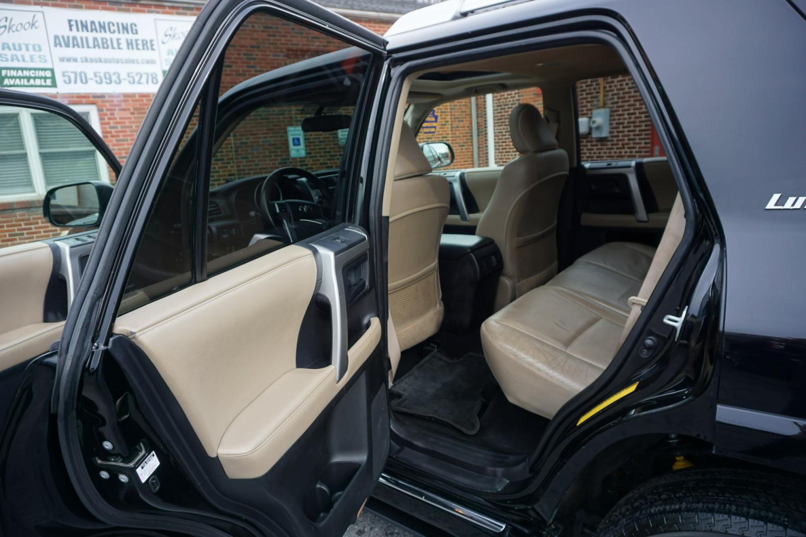 2012 Black TOYOTA 4RUNNER LIMITED (JTEBU5JRXC5) with an 4L V-6 DOHC engine, located at 312 Centre Ave, Schuylkill Haven, PA, 17972, (570) 593-5278, 40.638130, -76.177383 - Photo#27