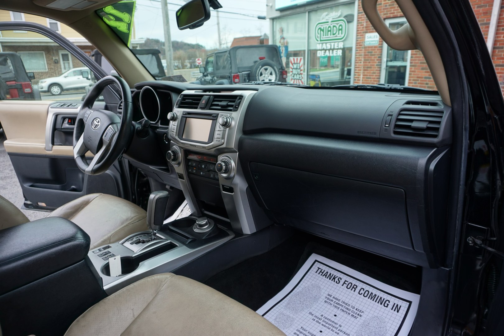 2012 Black TOYOTA 4RUNNER LIMITED (JTEBU5JRXC5) with an 4L V-6 DOHC engine, located at 312 Centre Ave, Schuylkill Haven, PA, 17972, (570) 593-5278, 40.638130, -76.177383 - Photo#35