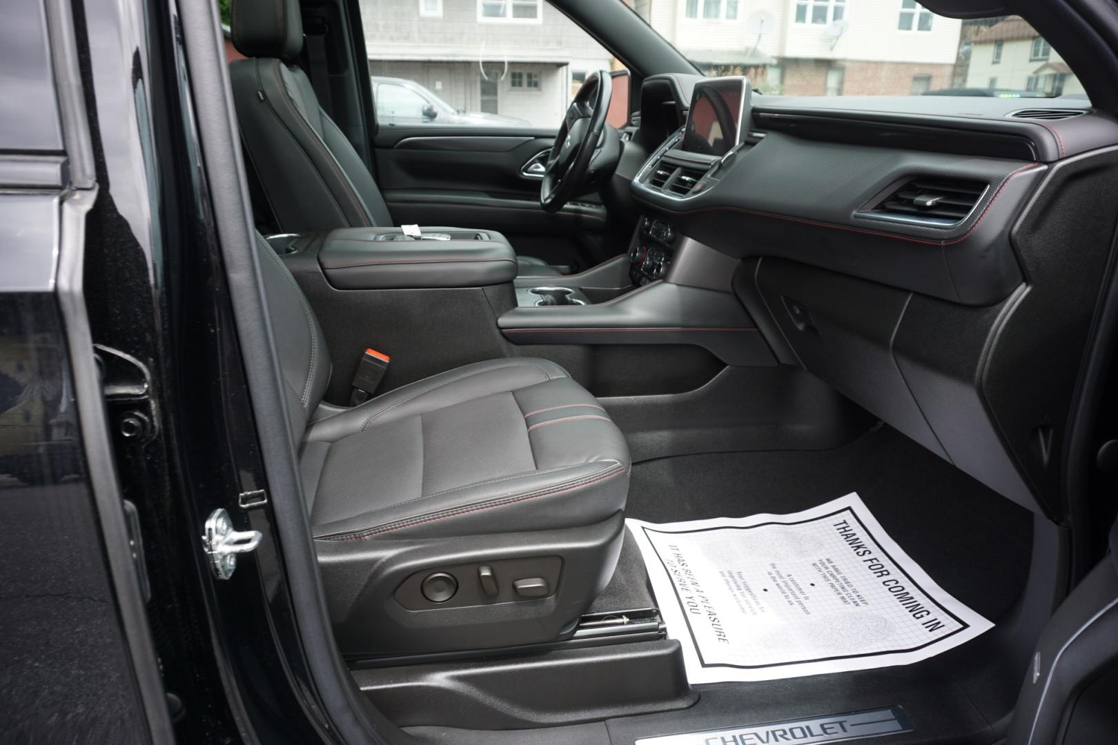 2022 Black /Jet Black/Victory Red CHEVROLET SUBURBAN RST (1GNSKEKDXNR) , located at 312 Centre Ave, Schuylkill Haven, PA, 17972, (570) 593-5278, 40.638130, -76.177383 - Photo#36