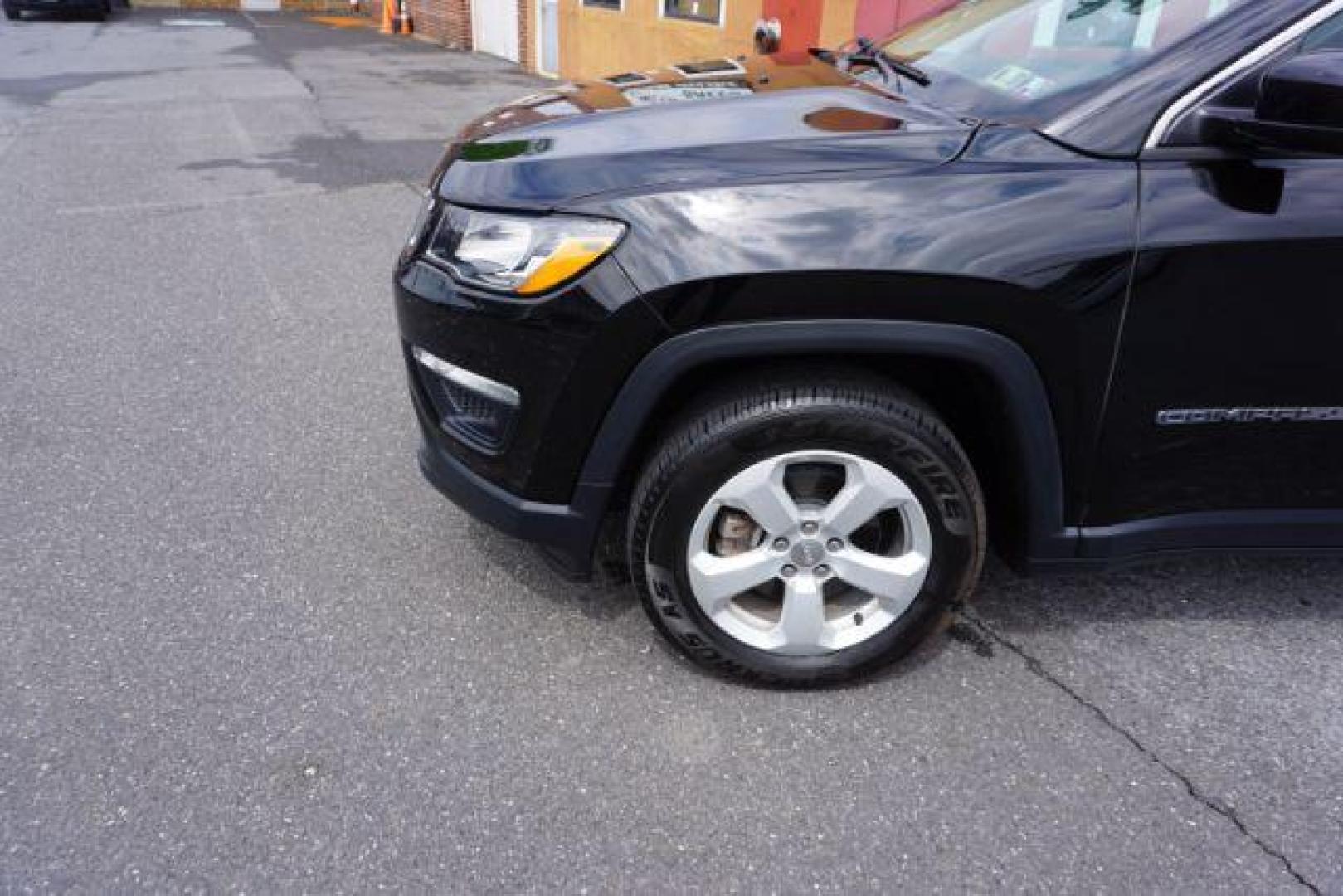 2017 Diamond Black Crystal Pearlcoat /Black Jeep New Compass Latitude 4x4 (3C4NJDBB8HT) with an Tigershark MultiAir 2.4L I-4 variable valve contro engine, located at 312 Centre Ave, Schuylkill Haven, PA, 17972, (570) 593-5278, 40.638130, -76.177383 - Photo#3