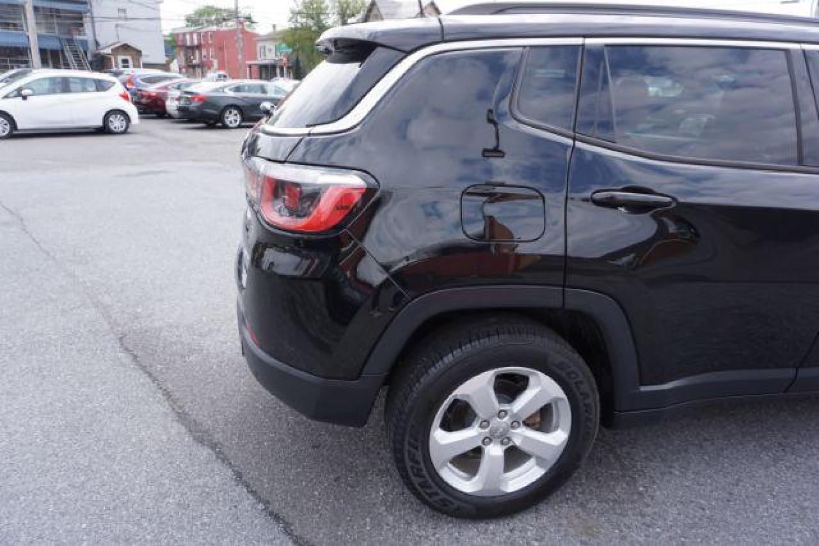 2017 Diamond Black Crystal Pearlcoat /Black Jeep New Compass Latitude 4x4 (3C4NJDBB8HT) with an Tigershark MultiAir 2.4L I-4 variable valve contro engine, located at 312 Centre Ave, Schuylkill Haven, PA, 17972, (570) 593-5278, 40.638130, -76.177383 - Photo#12