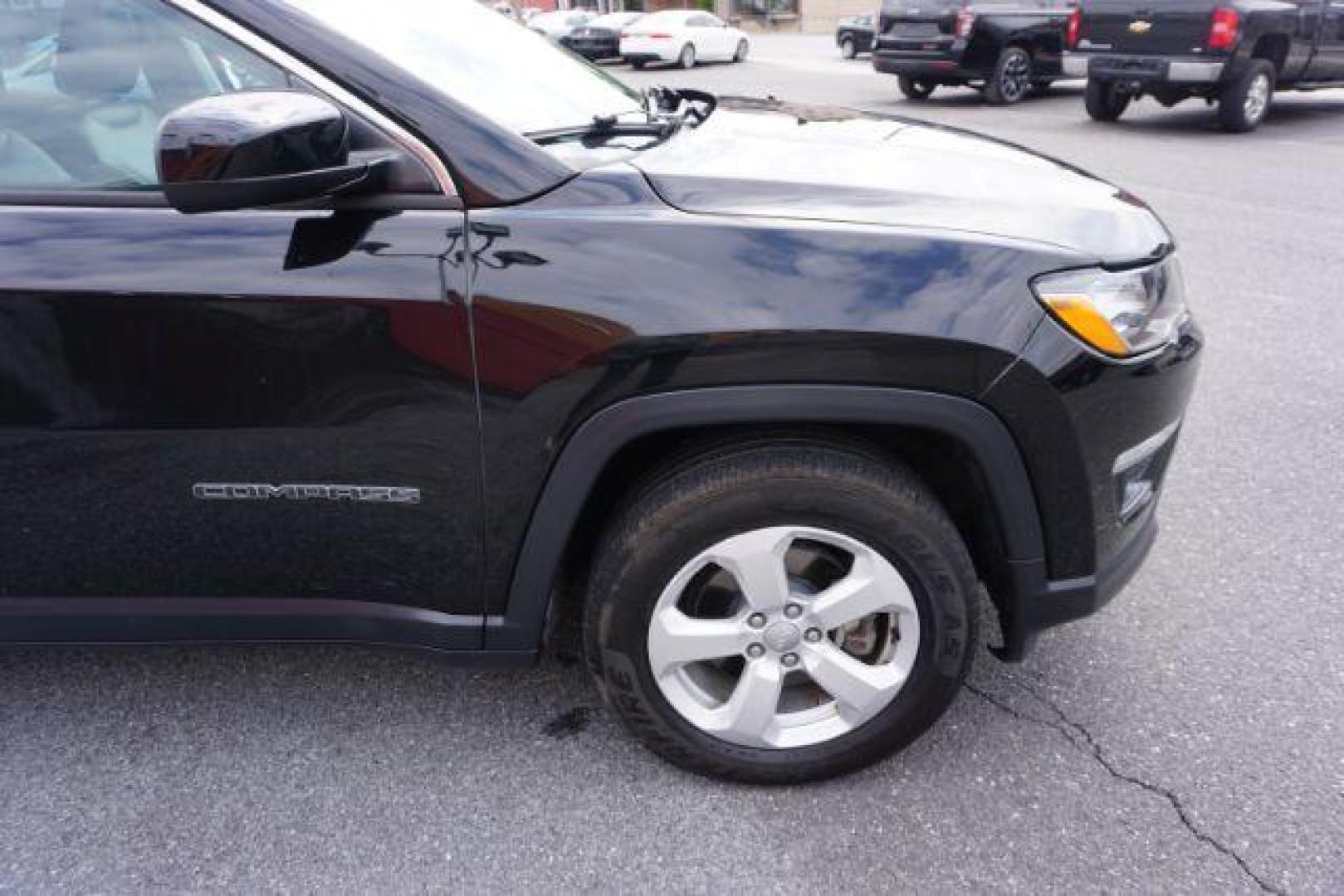 2017 Diamond Black Crystal Pearlcoat /Black Jeep New Compass Latitude 4x4 (3C4NJDBB8HT) with an Tigershark MultiAir 2.4L I-4 variable valve contro engine, located at 312 Centre Ave, Schuylkill Haven, PA, 17972, (570) 593-5278, 40.638130, -76.177383 - Photo#15