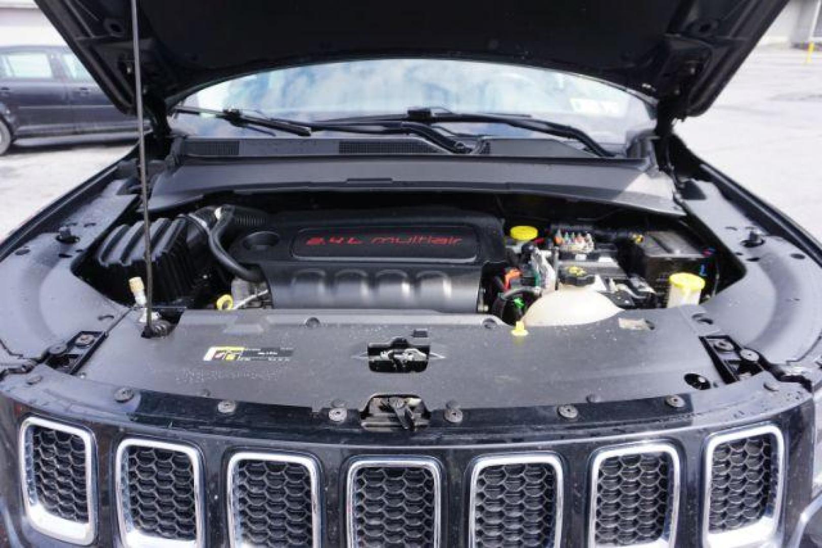 2017 Diamond Black Crystal Pearlcoat /Black Jeep New Compass Latitude 4x4 (3C4NJDBB8HT) with an Tigershark MultiAir 2.4L I-4 variable valve contro engine, located at 312 Centre Ave, Schuylkill Haven, PA, 17972, (570) 593-5278, 40.638130, -76.177383 - Photo#18