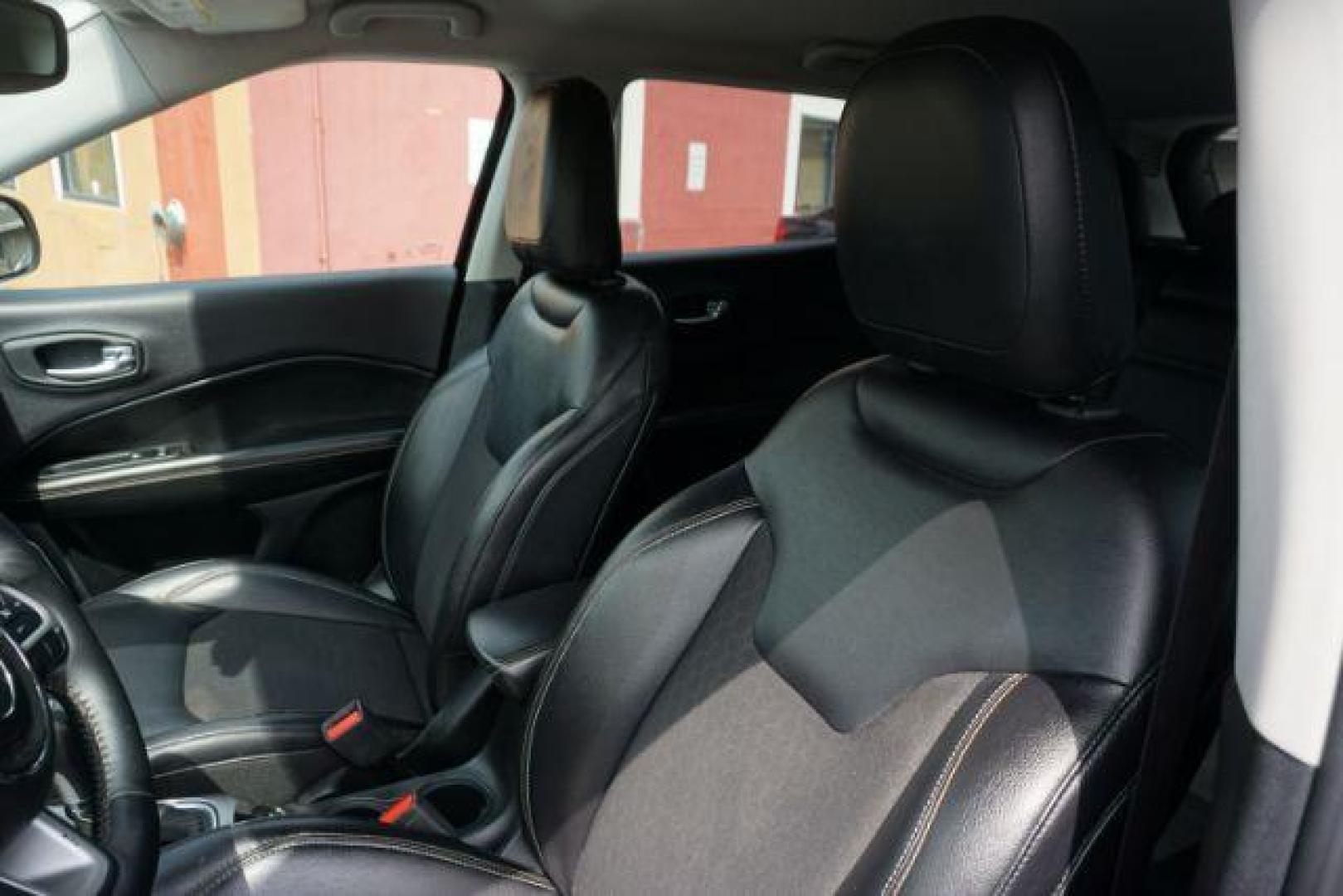 2017 Diamond Black Crystal Pearlcoat /Black Jeep New Compass Latitude 4x4 (3C4NJDBB8HT) with an Tigershark MultiAir 2.4L I-4 variable valve contro engine, located at 312 Centre Ave, Schuylkill Haven, PA, 17972, (570) 593-5278, 40.638130, -76.177383 - Photo#19