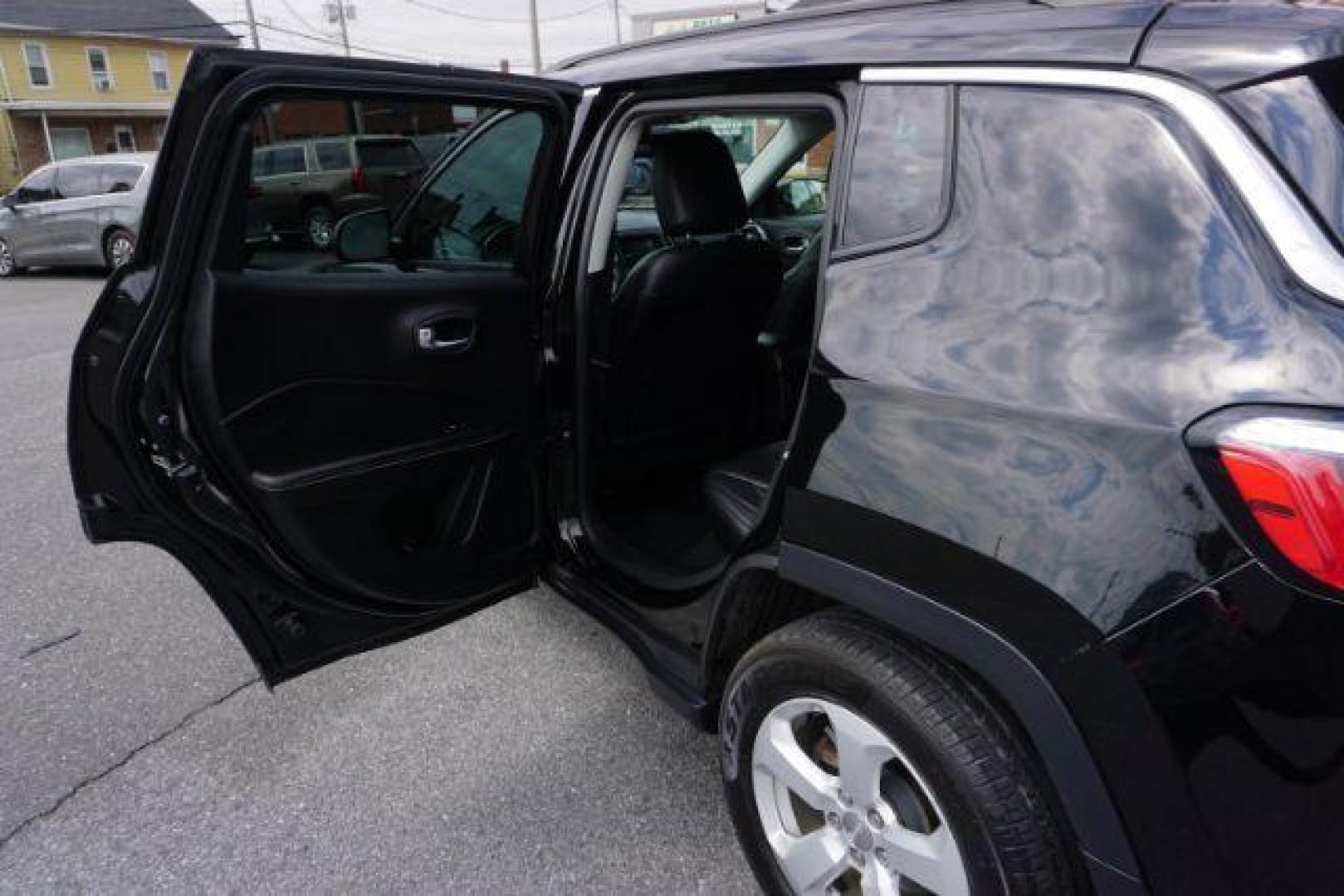 2017 Diamond Black Crystal Pearlcoat /Black Jeep New Compass Latitude 4x4 (3C4NJDBB8HT) with an Tigershark MultiAir 2.4L I-4 variable valve contro engine, located at 312 Centre Ave, Schuylkill Haven, PA, 17972, (570) 593-5278, 40.638130, -76.177383 - Photo#30