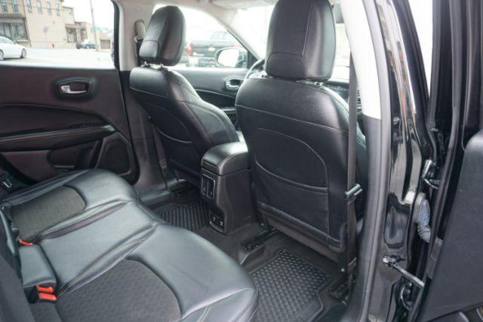 2017 Diamond Black Crystal Pearlcoat /Black Jeep New Compass Latitude 4x4 (3C4NJDBB8HT) with an Tigershark MultiAir 2.4L I-4 variable valve contro engine, located at 312 Centre Ave, Schuylkill Haven, PA, 17972, (570) 593-5278, 40.638130, -76.177383 - Photo#33