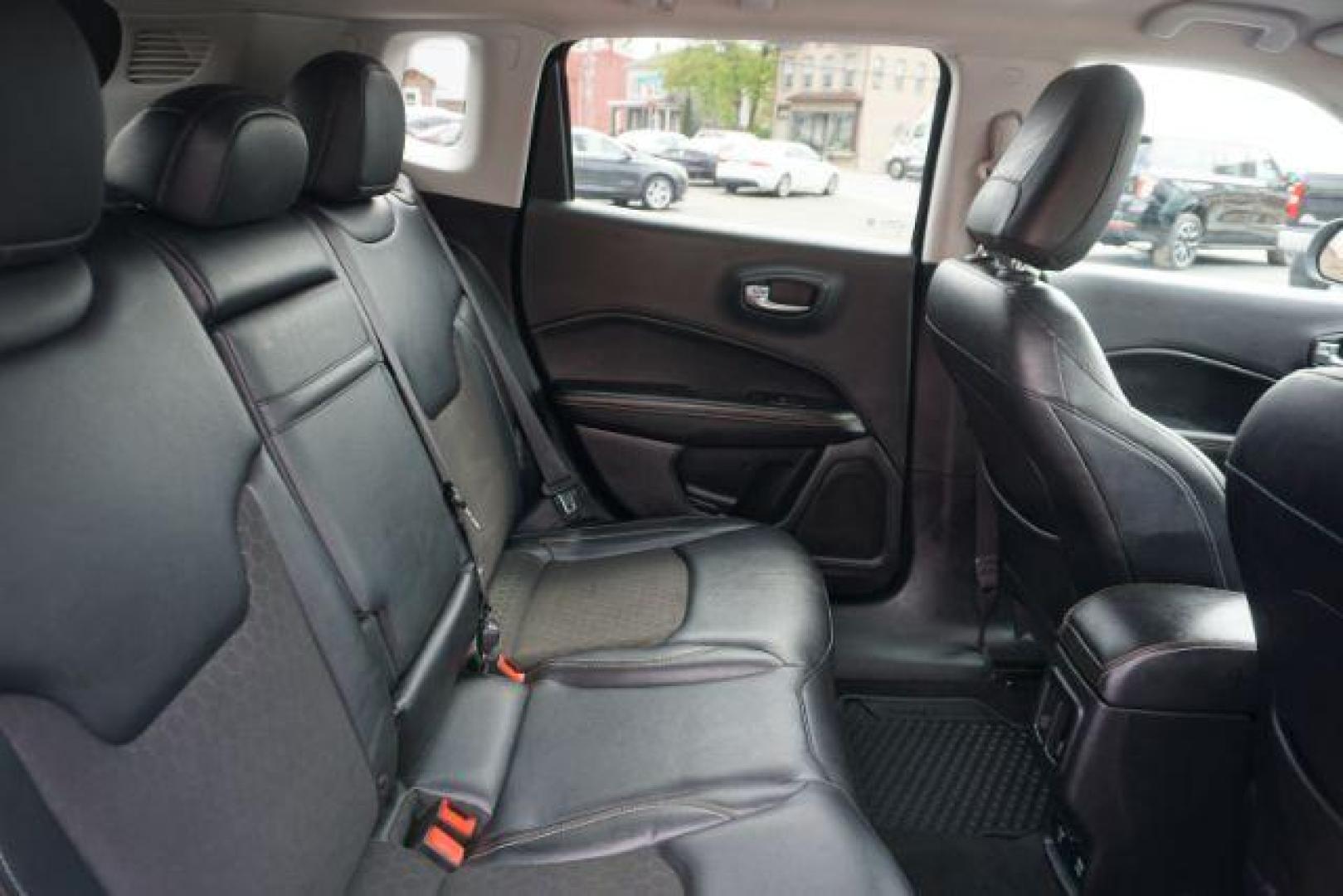 2017 Diamond Black Crystal Pearlcoat /Black Jeep New Compass Latitude 4x4 (3C4NJDBB8HT) with an Tigershark MultiAir 2.4L I-4 variable valve contro engine, located at 312 Centre Ave, Schuylkill Haven, PA, 17972, (570) 593-5278, 40.638130, -76.177383 - Photo#34