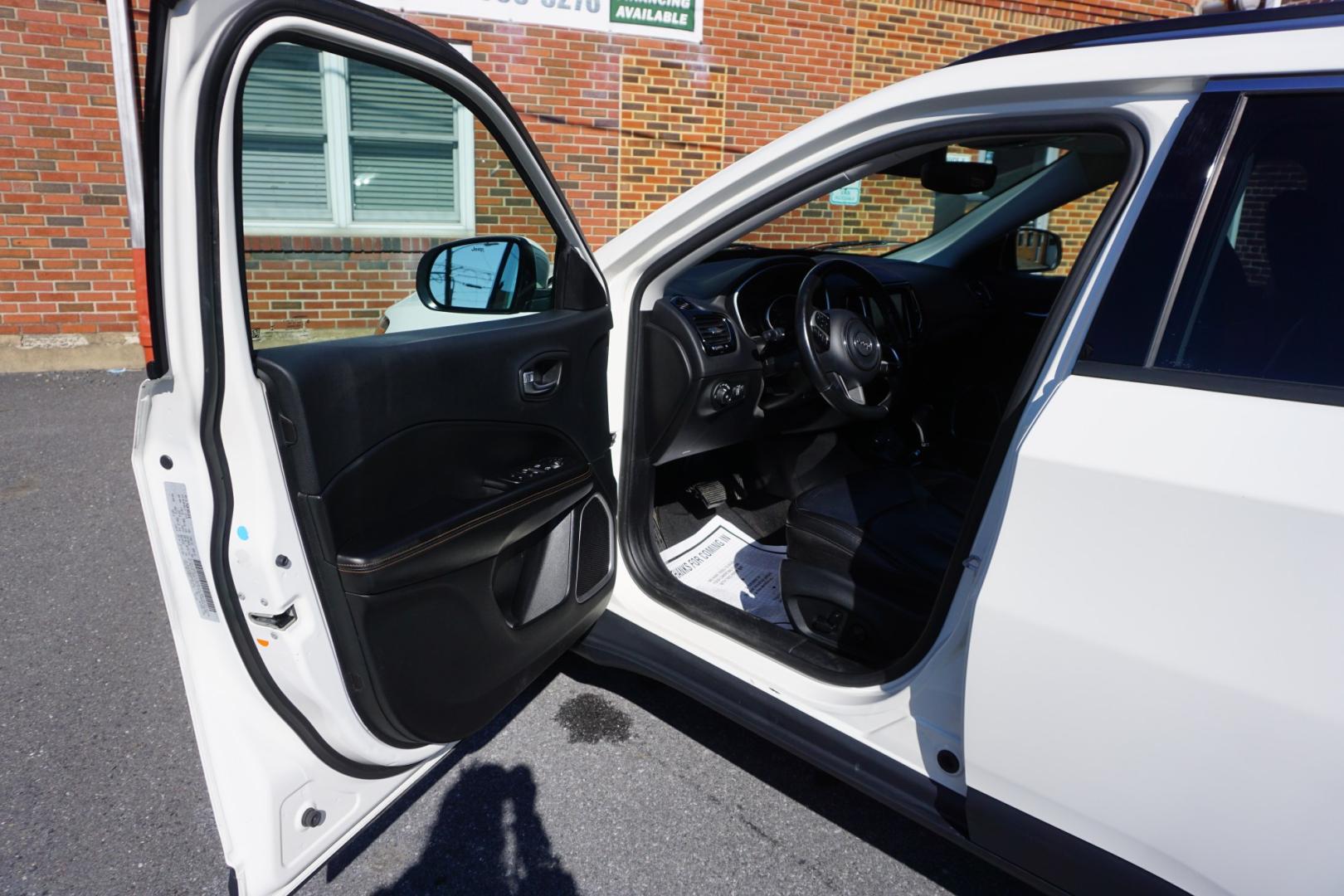 2019 White Clearcoat JEEP COMPASS LIMITED (3C4NJDCB8KT) with an 2.4L I-4 variable valve control engine, located at 312 Centre Ave, Schuylkill Haven, PA, 17972, (570) 593-5278, 40.638130, -76.177383 - Photo#26