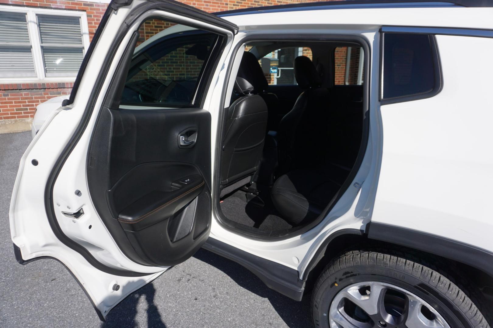 2019 White Clearcoat JEEP COMPASS LIMITED (3C4NJDCB8KT) with an 2.4L I-4 variable valve control engine, located at 312 Centre Ave, Schuylkill Haven, PA, 17972, (570) 593-5278, 40.638130, -76.177383 - Photo#32