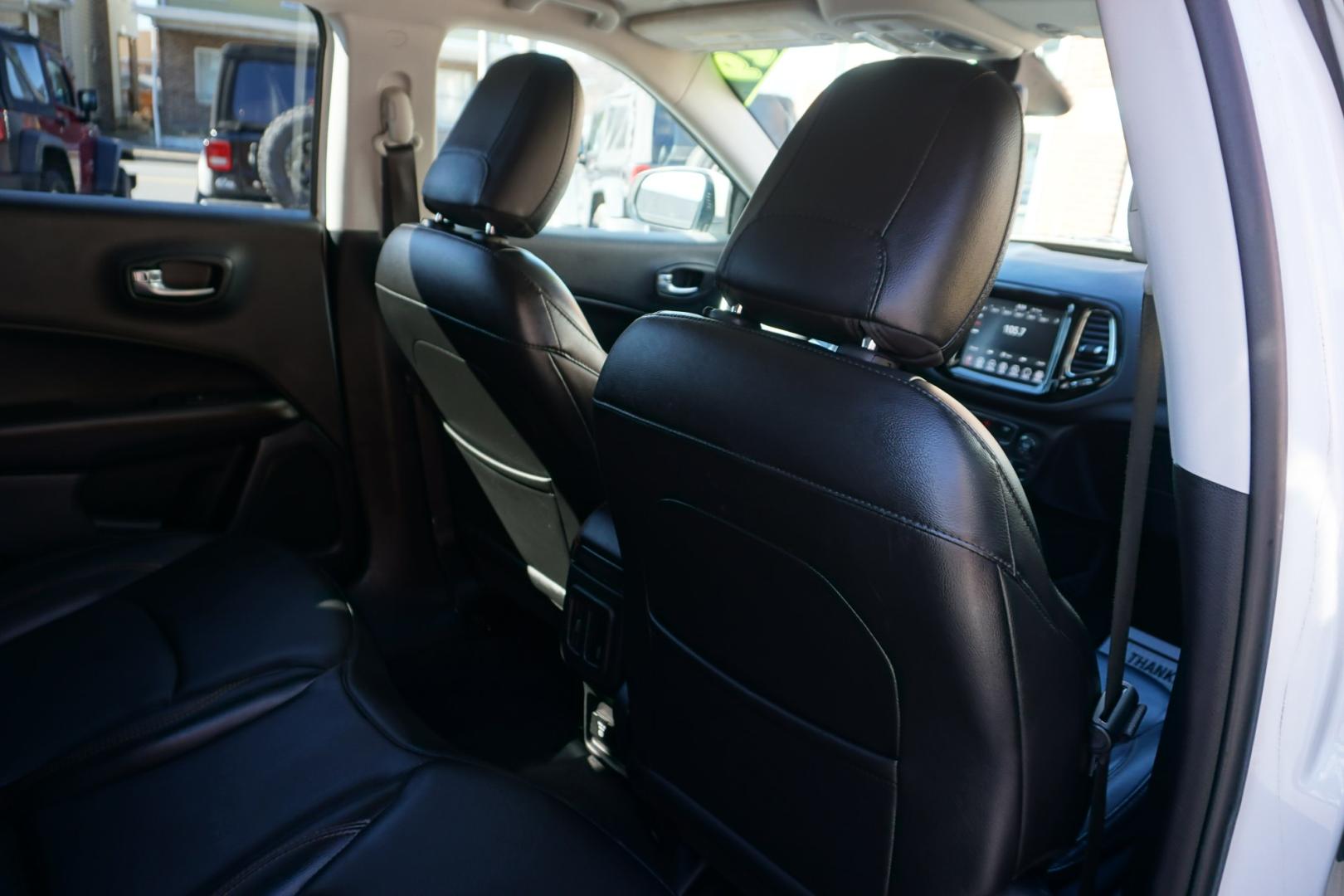 2019 White Clearcoat JEEP COMPASS LIMITED (3C4NJDCB8KT) with an 2.4L I-4 variable valve control engine, located at 312 Centre Ave, Schuylkill Haven, PA, 17972, (570) 593-5278, 40.638130, -76.177383 - Photo#35