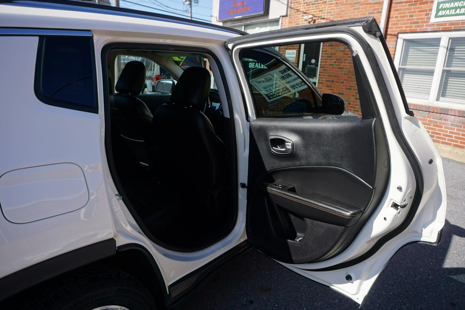 2019 White Clearcoat JEEP COMPASS LIMITED (3C4NJDCB8KT) with an 2.4L I-4 variable valve control engine, located at 312 Centre Ave, Schuylkill Haven, PA, 17972, (570) 593-5278, 40.638130, -76.177383 - Photo#39