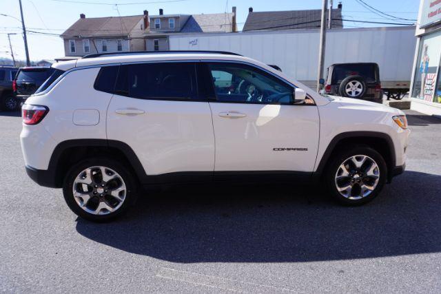2019 White Clearcoat JEEP COMPASS LIMITED (3C4NJDCB8KT) with an 2.4L I-4 variable valve control engine, located at 312 Centre Ave, Schuylkill Haven, PA, 17972, (570) 593-5278, 40.638130, -76.177383 - Photo#49