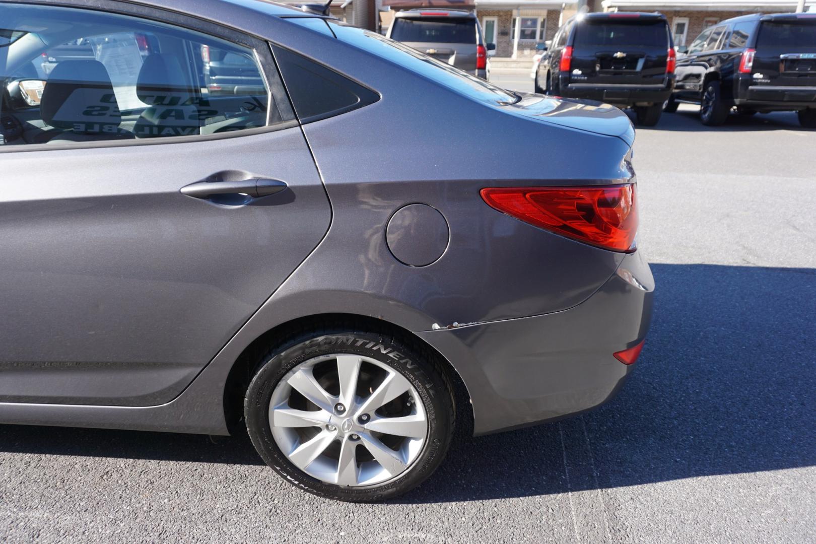 2014 HYUNDAI ACCENT GLS (KMHCU4AE4EU) , located at 312 Centre Ave, Schuylkill Haven, PA, 17972, (570) 593-5278, 40.638130, -76.177383- Photo#7