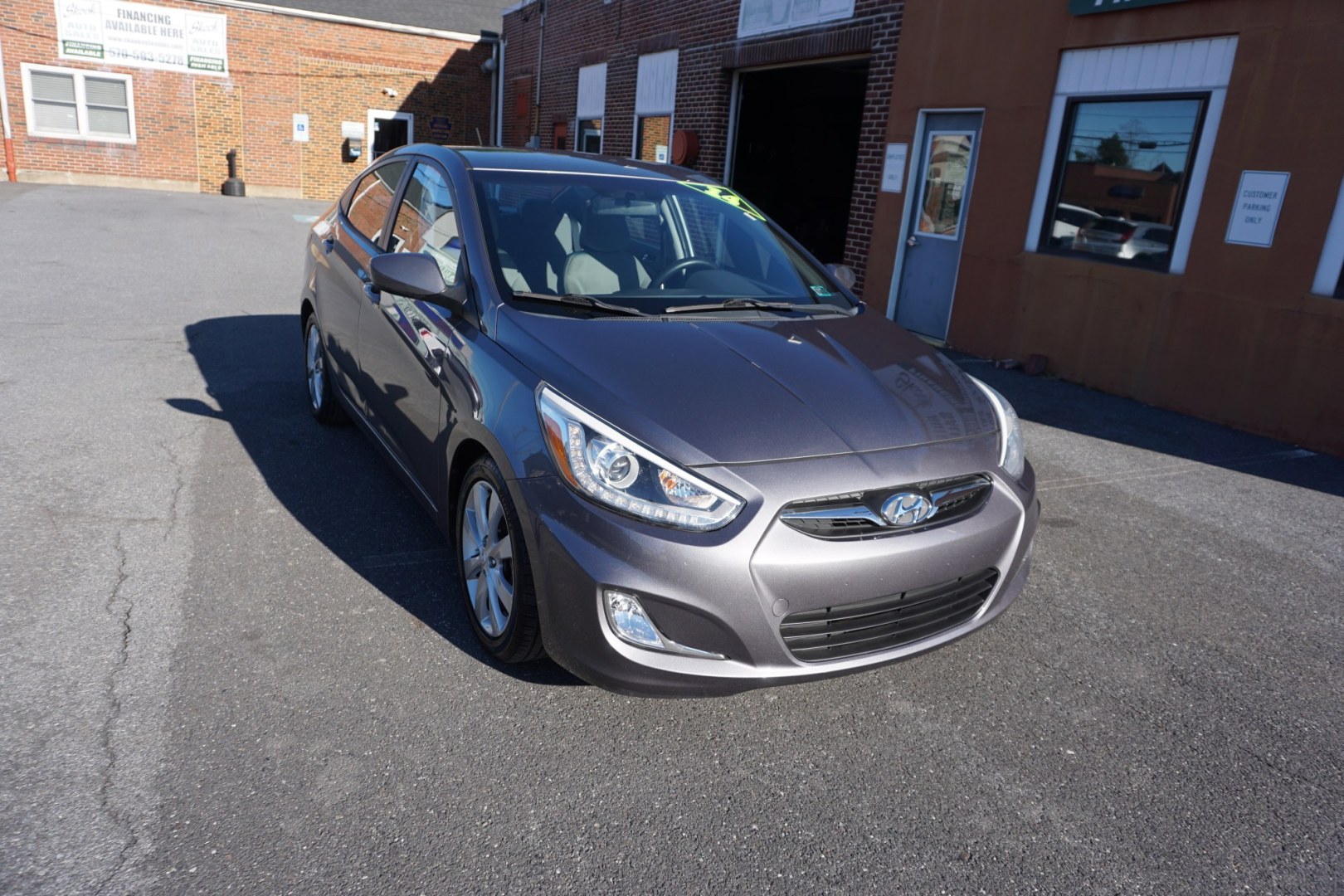 2014 HYUNDAI ACCENT GLS (KMHCU4AE4EU) , located at 312 Centre Ave, Schuylkill Haven, PA, 17972, (570) 593-5278, 40.638130, -76.177383- Photo#16