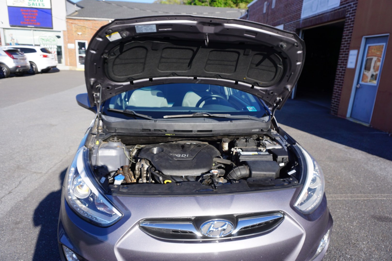 2014 HYUNDAI ACCENT GLS (KMHCU4AE4EU) , located at 312 Centre Ave, Schuylkill Haven, PA, 17972, (570) 593-5278, 40.638130, -76.177383- Photo#18
