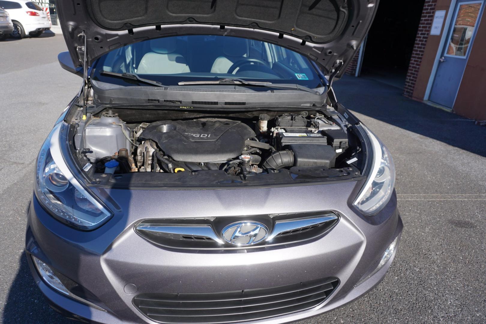 2014 HYUNDAI ACCENT GLS (KMHCU4AE4EU) , located at 312 Centre Ave, Schuylkill Haven, PA, 17972, (570) 593-5278, 40.638130, -76.177383- Photo#19