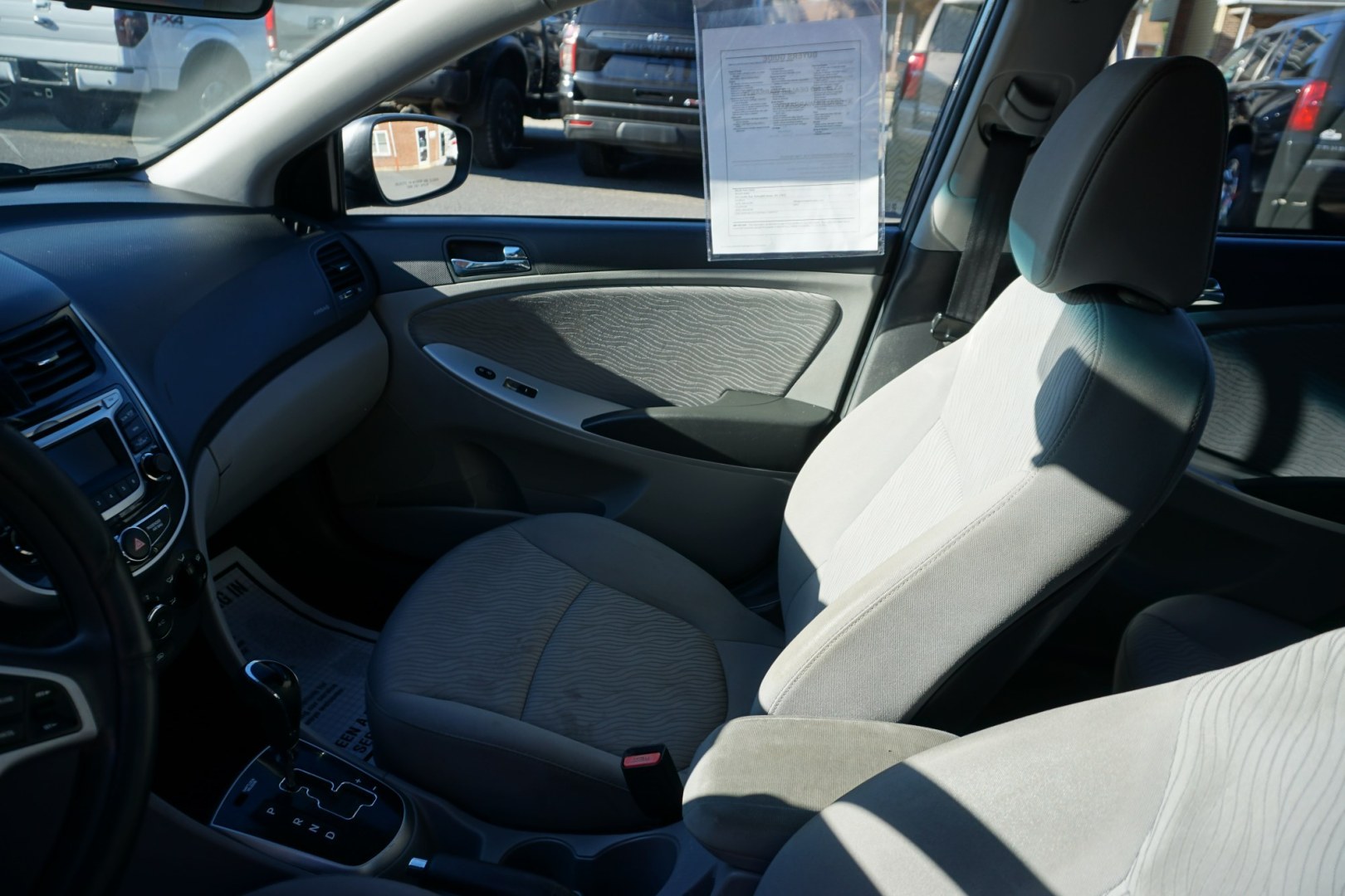 2014 HYUNDAI ACCENT GLS (KMHCU4AE4EU) , located at 312 Centre Ave, Schuylkill Haven, PA, 17972, (570) 593-5278, 40.638130, -76.177383- Photo#21