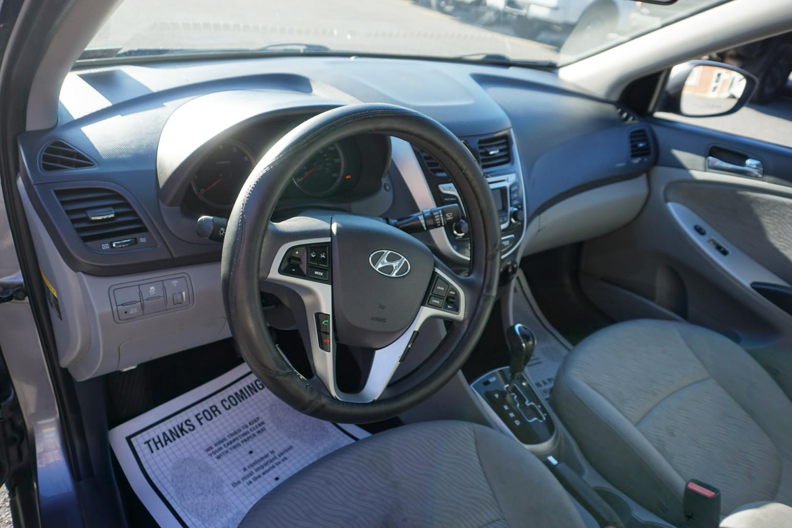 2014 HYUNDAI ACCENT GLS (KMHCU4AE4EU) , located at 312 Centre Ave, Schuylkill Haven, PA, 17972, (570) 593-5278, 40.638130, -76.177383- Photo#22