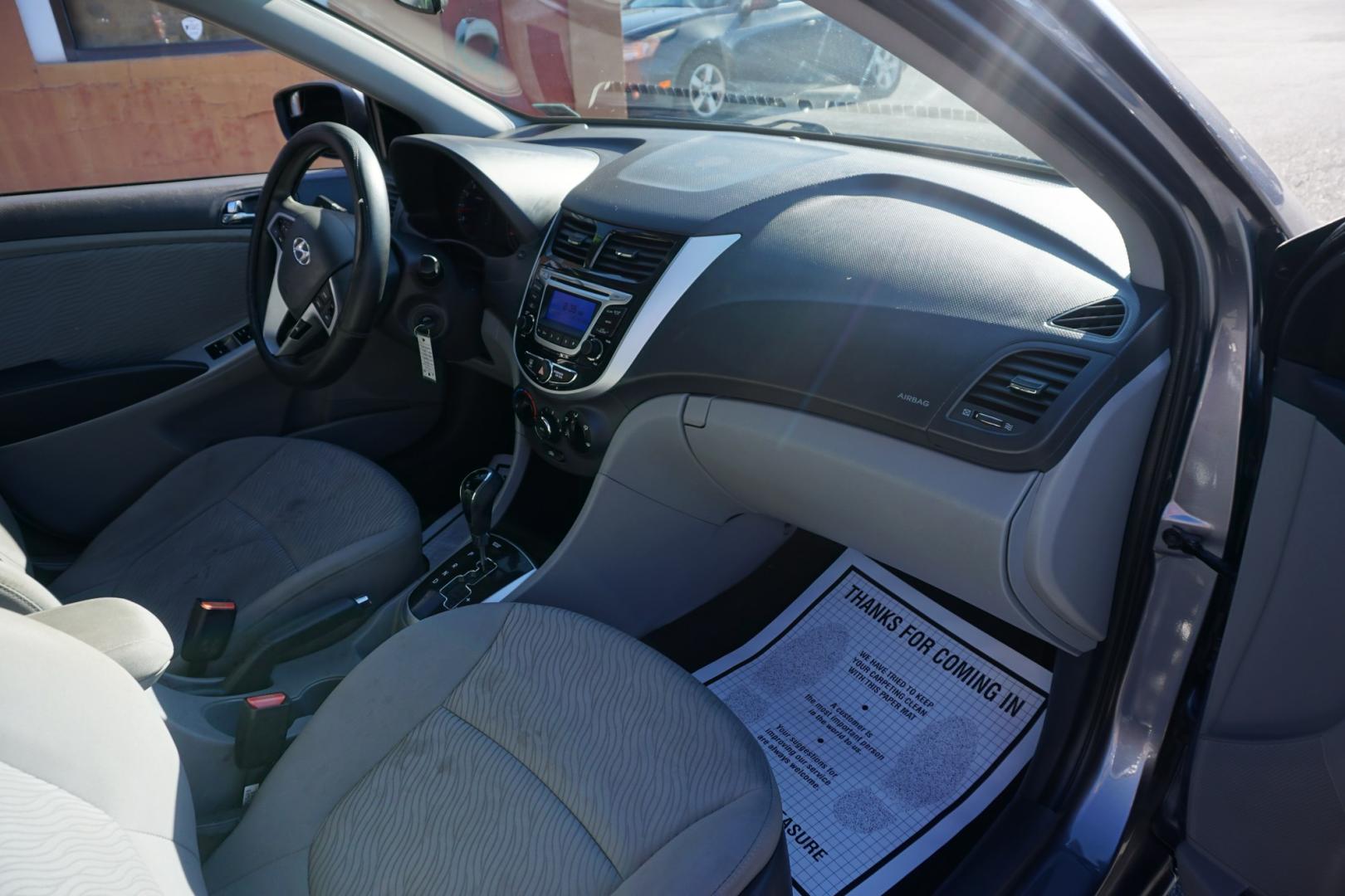 2014 HYUNDAI ACCENT GLS (KMHCU4AE4EU) , located at 312 Centre Ave, Schuylkill Haven, PA, 17972, (570) 593-5278, 40.638130, -76.177383- Photo#38