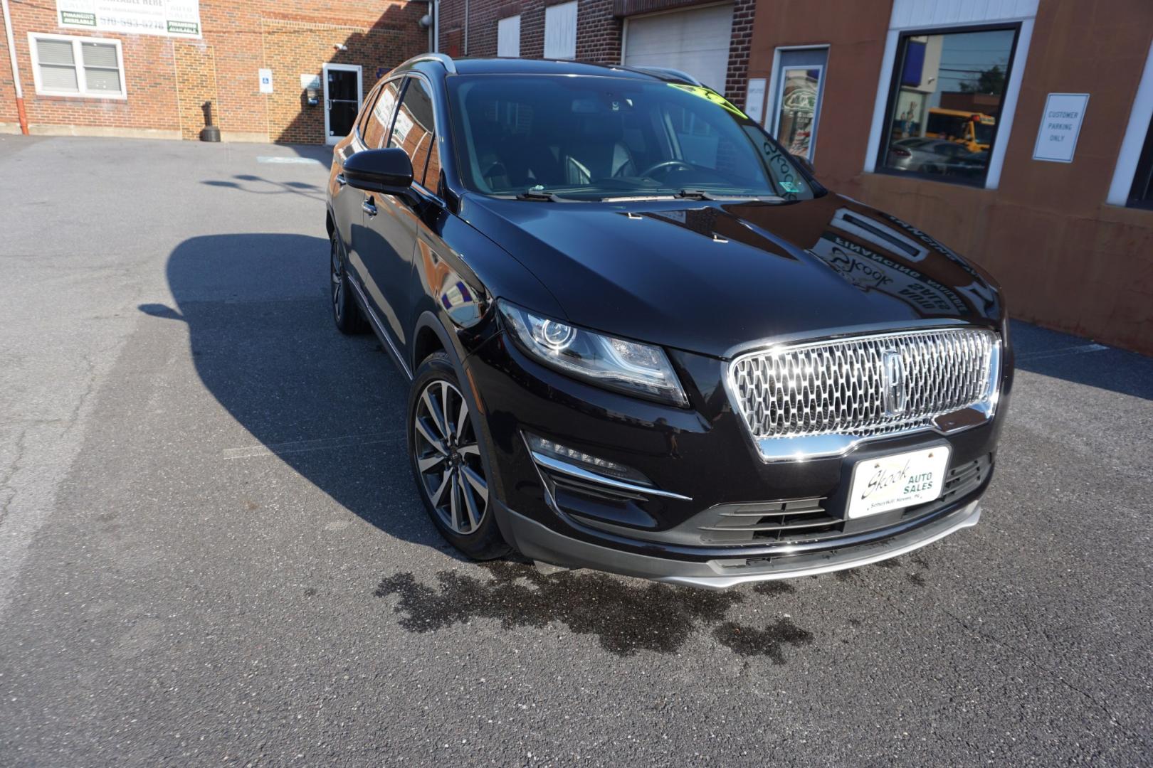 2019 BLACK /BLACK LINCOLN MKC RESERVE (5LMCJ3D92KU) with an 2L I4 engine, AUTOMATIC transmission, located at 312 Centre Ave, Schuylkill Haven, PA, 17972, (570) 593-5278, 40.638130, -76.177383- Photo#16