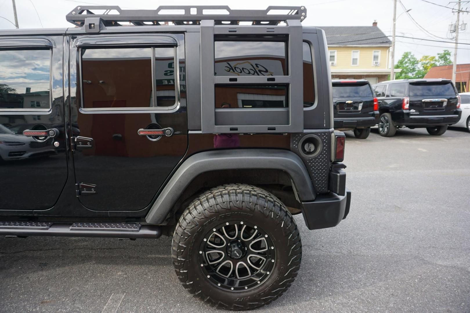 2013 BLACK /ORANGE JEEP WRANGLER SPORT (1C4BJWDG2DL) with an 3.6L V6 engine, AUTOMATIC transmission, located at 312 Centre Ave, Schuylkill Haven, PA, 17972, (570) 593-5278, 40.638130, -76.177383- Photo#7