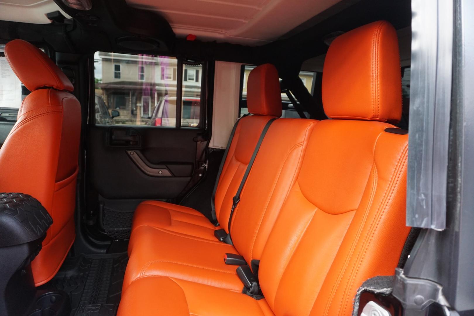 2013 BLACK /ORANGE JEEP WRANGLER SPORT (1C4BJWDG2DL) with an 3.6L V6 engine, AUTOMATIC transmission, located at 312 Centre Ave, Schuylkill Haven, PA, 17972, (570) 593-5278, 40.638130, -76.177383- Photo#25