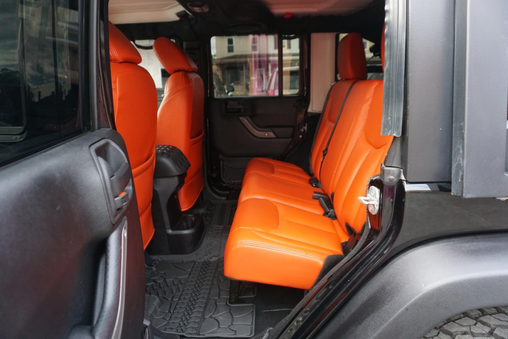 2013 BLACK /ORANGE JEEP WRANGLER SPORT (1C4BJWDG2DL) with an 3.6L V6 engine, AUTOMATIC transmission, located at 312 Centre Ave, Schuylkill Haven, PA, 17972, (570) 593-5278, 40.638130, -76.177383- Photo#26