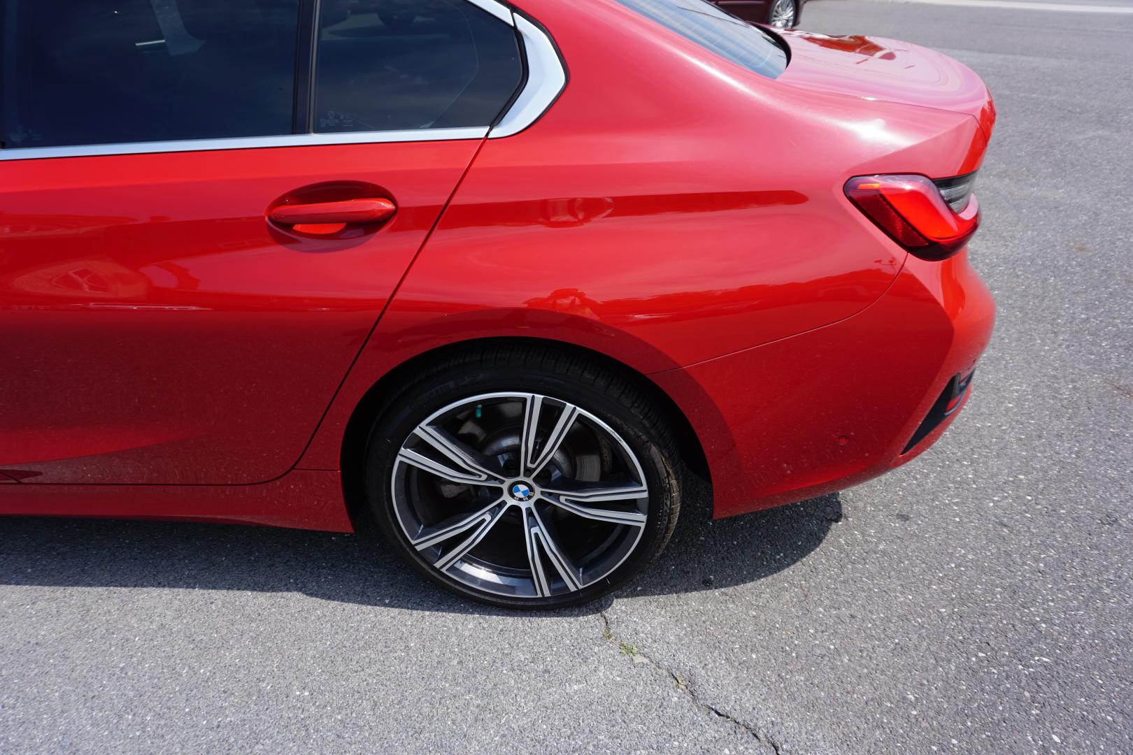 2021 MELBOURNE RED METALL BMW 3-SERIES 330E XDRIVE (WBA5P9C02MF) with an 2L I4 engine, AUTOMATIC transmission, located at 312 Centre Ave, Schuylkill Haven, PA, 17972, (570) 593-5278, 40.638130, -76.177383- Photo#7