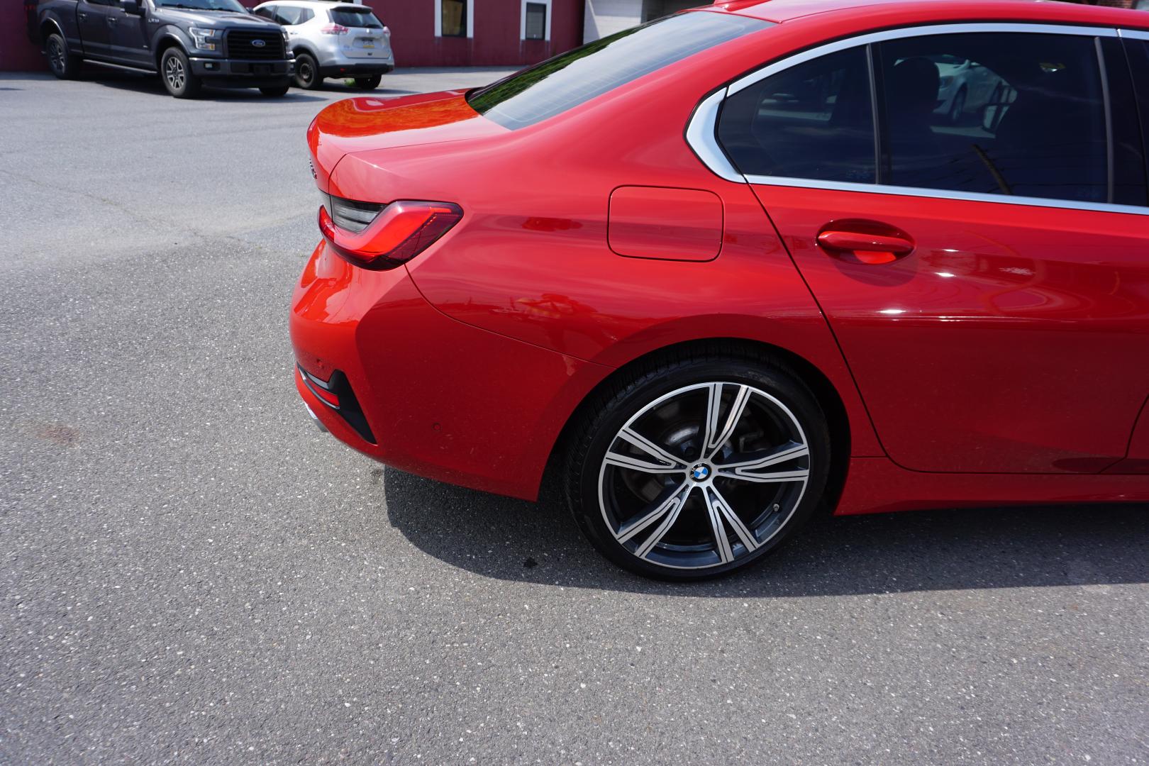 2021 MELBOURNE RED METALL BMW 3-SERIES 330E XDRIVE (WBA5P9C02MF) with an 2L I4 engine, AUTOMATIC transmission, located at 312 Centre Ave, Schuylkill Haven, PA, 17972, (570) 593-5278, 40.638130, -76.177383- Photo#12