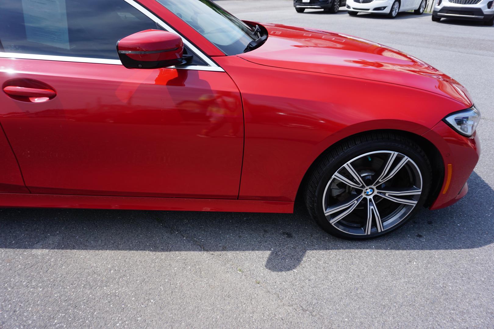 2021 MELBOURNE RED METALL BMW 3-SERIES 330E XDRIVE (WBA5P9C02MF) with an 2L I4 engine, AUTOMATIC transmission, located at 312 Centre Ave, Schuylkill Haven, PA, 17972, (570) 593-5278, 40.638130, -76.177383- Photo#15