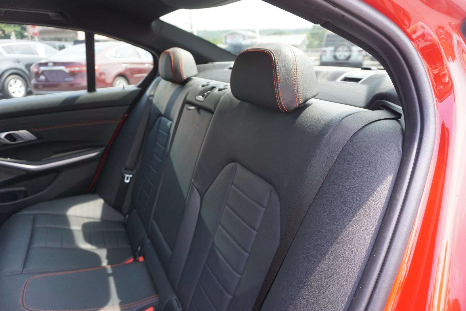 2021 MELBOURNE RED METALL BMW 3-SERIES 330E XDRIVE (WBA5P9C02MF) with an 2L I4 engine, AUTOMATIC transmission, located at 312 Centre Ave, Schuylkill Haven, PA, 17972, (570) 593-5278, 40.638130, -76.177383- Photo#30