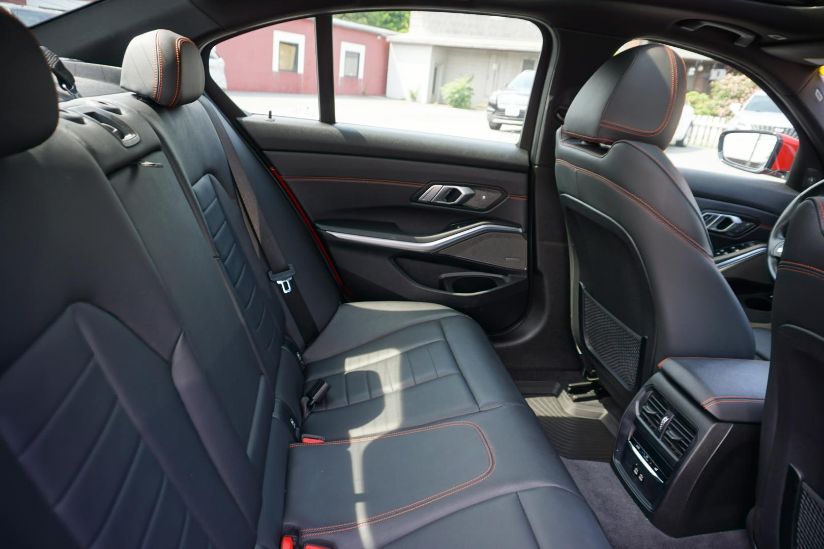 2021 MELBOURNE RED METALL BMW 3-SERIES 330E XDRIVE (WBA5P9C02MF) with an 2L I4 engine, AUTOMATIC transmission, located at 312 Centre Ave, Schuylkill Haven, PA, 17972, (570) 593-5278, 40.638130, -76.177383- Photo#36