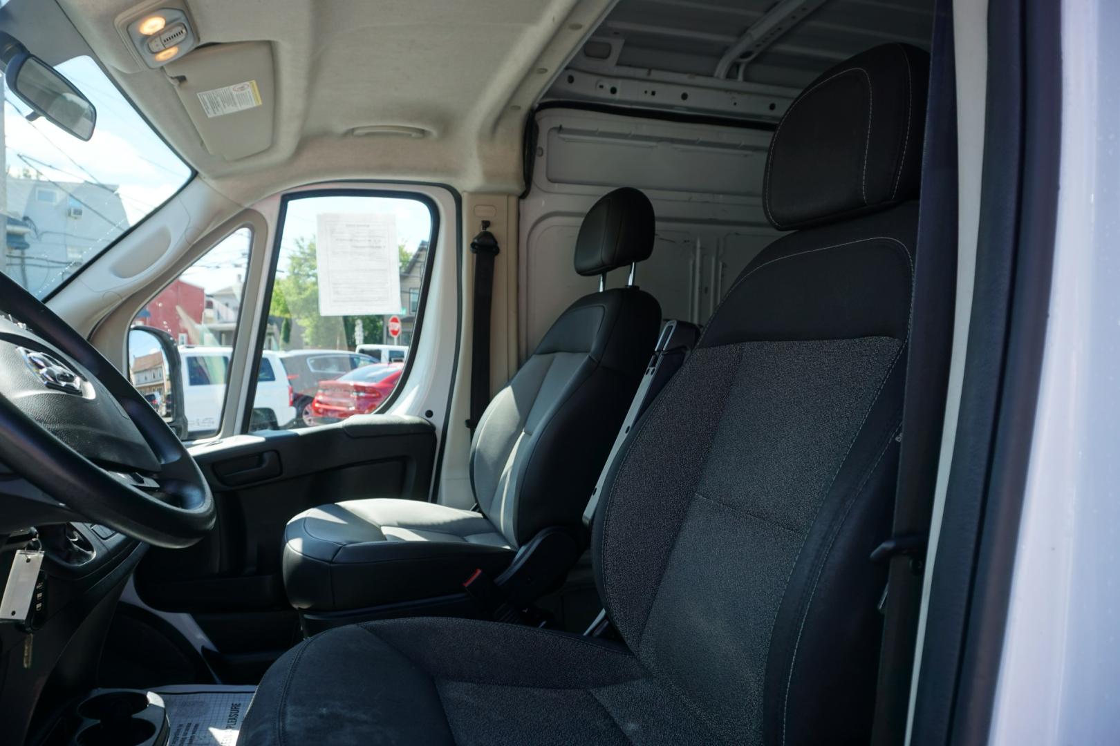 2021 WHITE /GRAY RAM PROMASTER CARGO VAN 2500 (3C6LRVDG2ME) with an 3.6L V6 engine, AUTOMATIC transmission, located at 312 Centre Ave, Schuylkill Haven, PA, 17972, (570) 593-5278, 40.638130, -76.177383- Photo#17